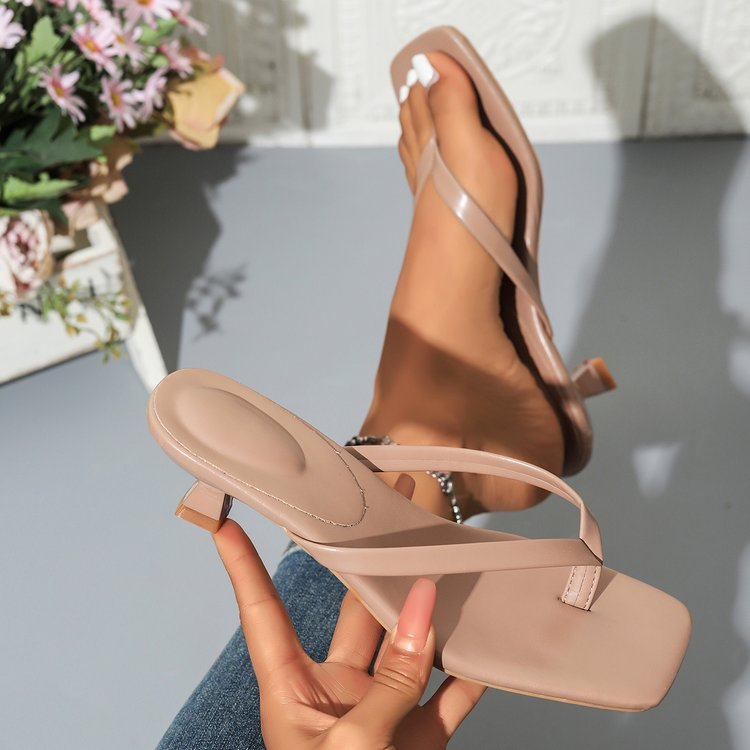 Comfortabele Sandalen voor Vrouwen met Lage Hak