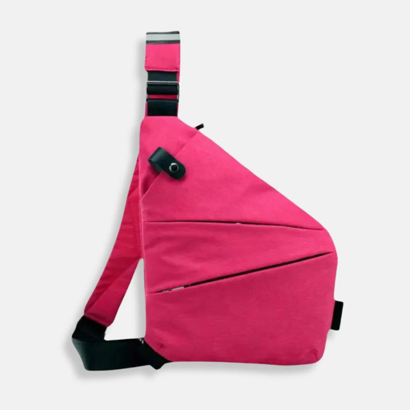 Elegante Dames Crossbody Rugtas met Verstelbare Schouderband