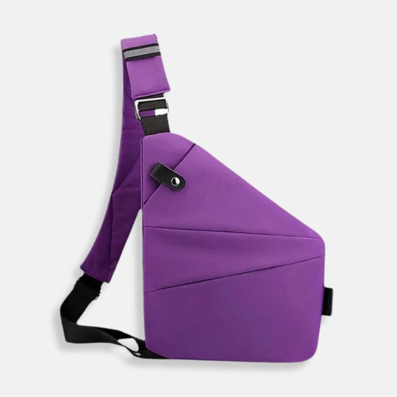 Elegante Dames Crossbody Rugtas met Verstelbare Schouderband