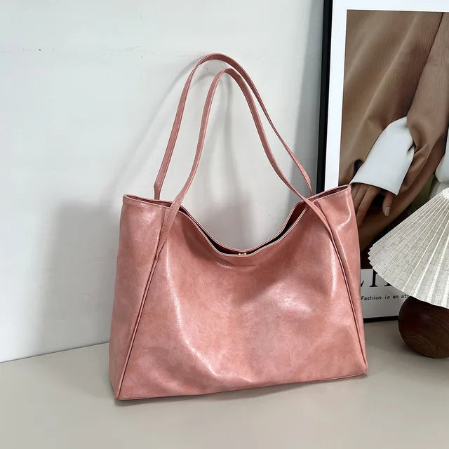 Jacinda | Leren Handtas in Bordeaux