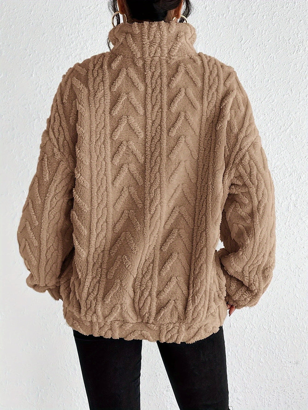 Quarter-Zip Pullover Damen | Kuschelig Warm & Leicht