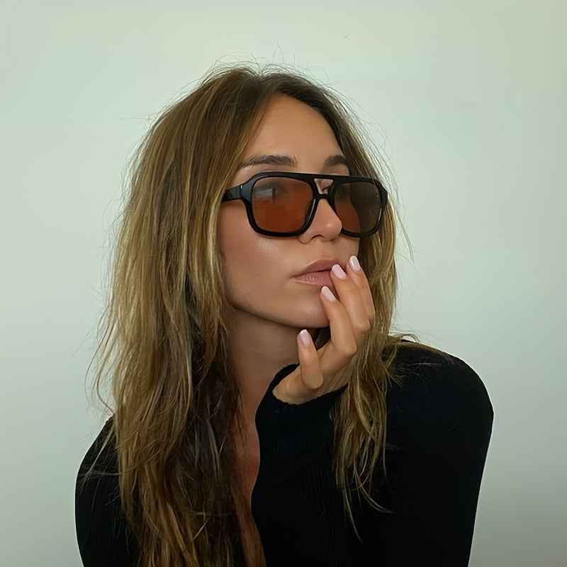 Morena | Statement Zonnebril met Geometrisch Montuur