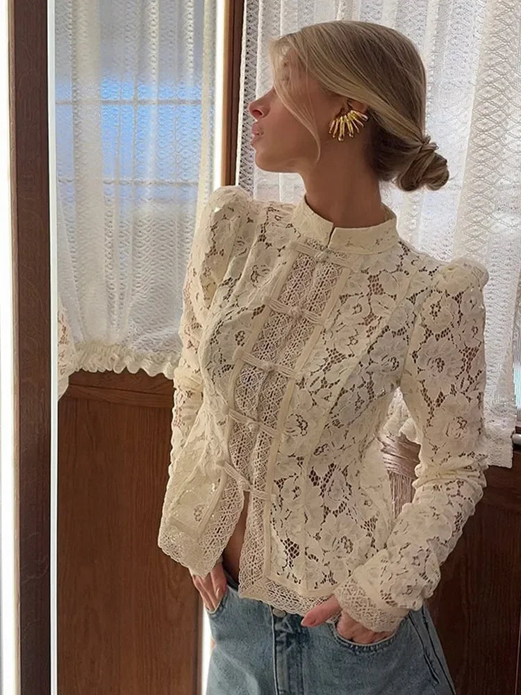 Lace Tops For Women With Elegant Details