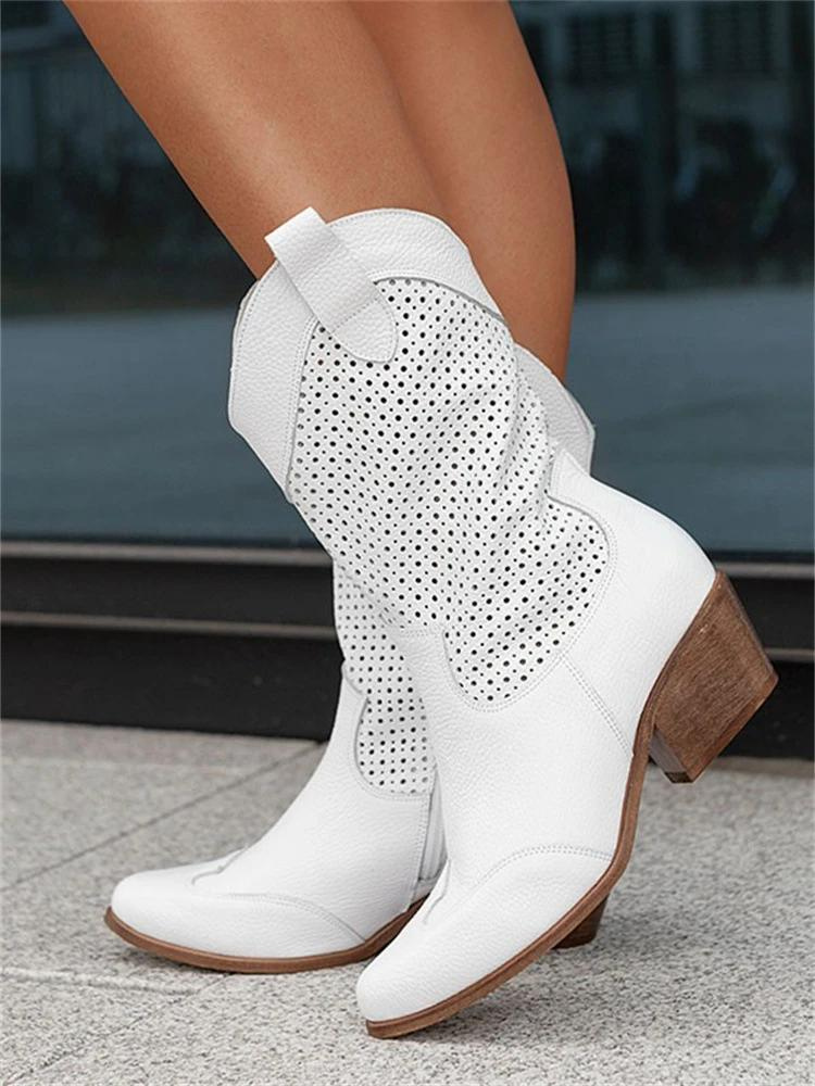 Jolyn | Stijlvolle Trendy Cowboylaarzen voor Dames