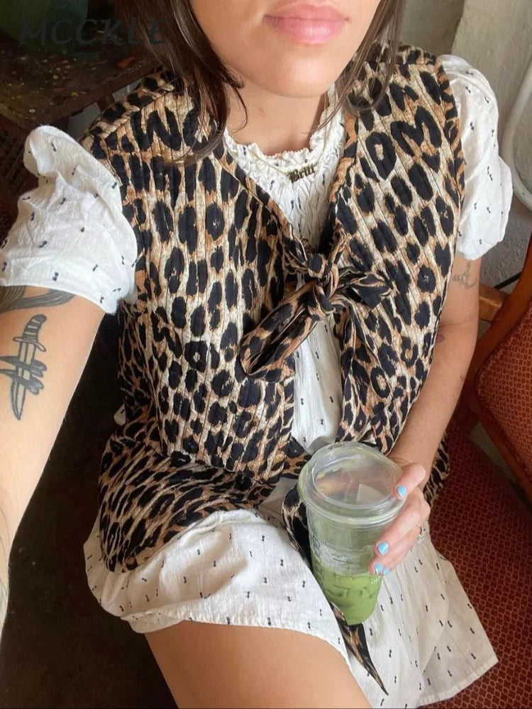 Aleen | Leopard Print Blouse