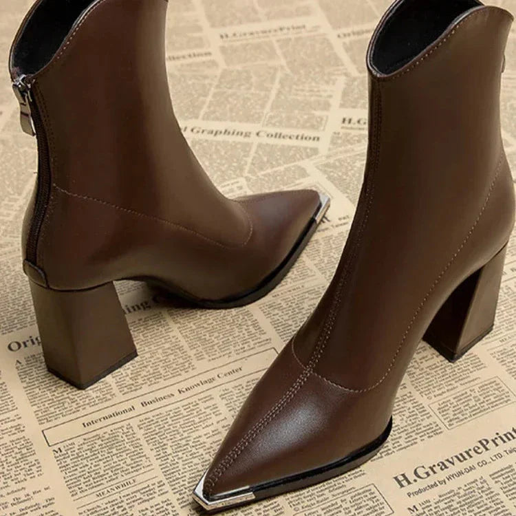 Beryl | Bottines en Cuir