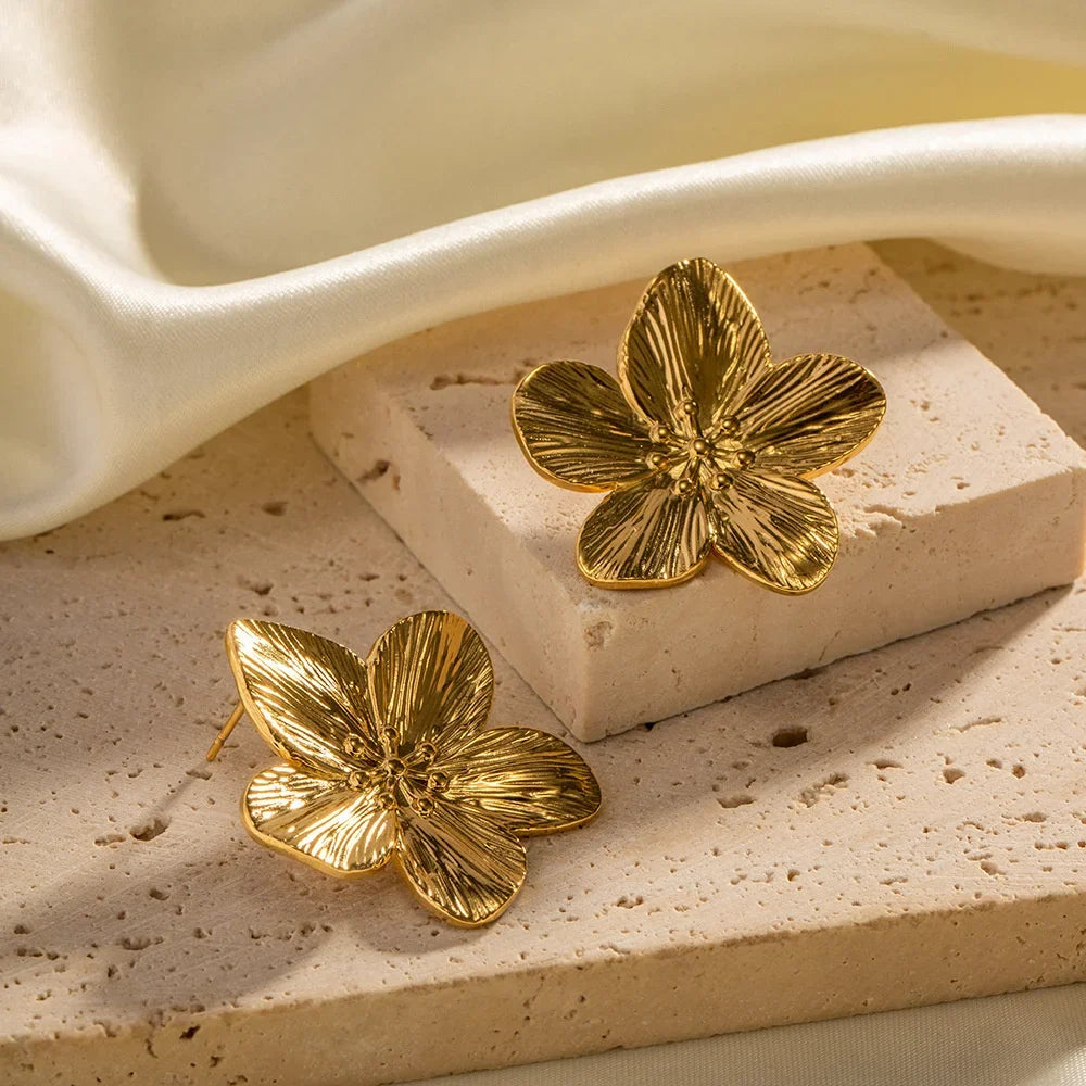 Gouden Bloemoorbellen