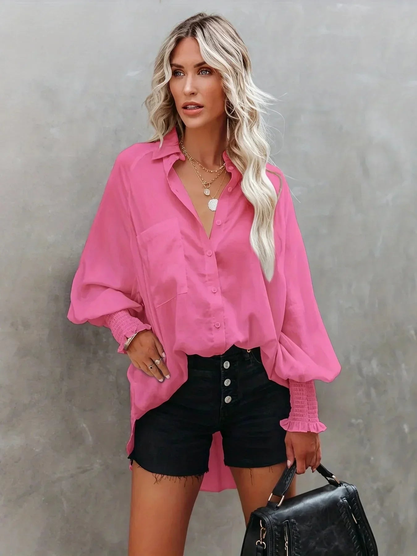 Daze | Luchtige Blouse met Nonchalante Elegantie