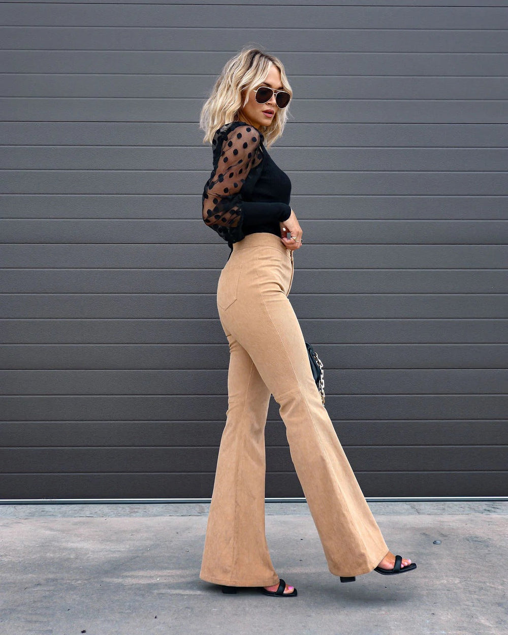 Vivienne | Pantalon en velours stylé