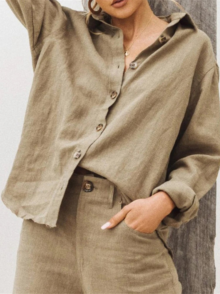 Daye | Oversized Blouse met Urban Flair