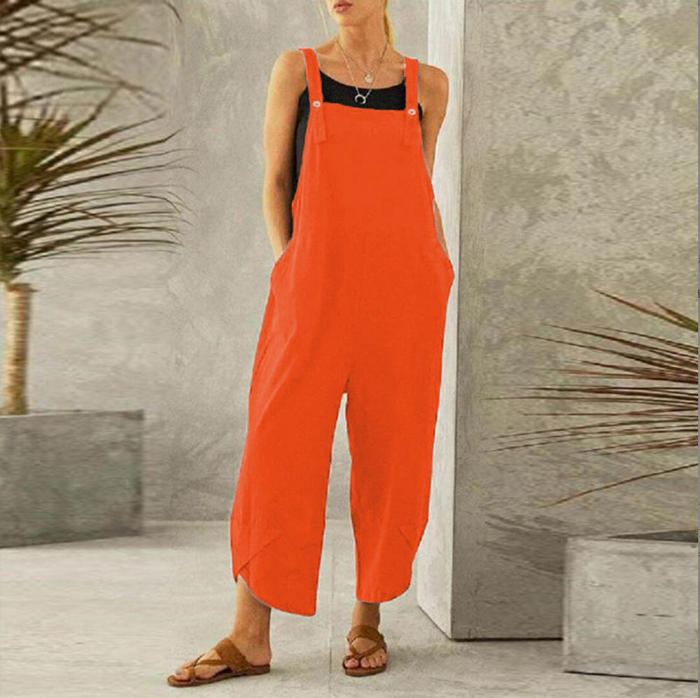 Anneken | Comfortabele Dungaree Jumpsuit