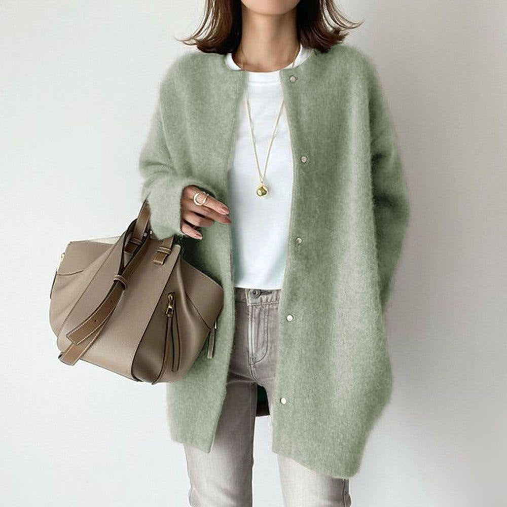 Sasha Cardigan | Women’s Wool Knit Long Sleeve Cardigan