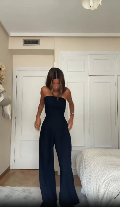 Michaela | Strapless Jumpsuit
