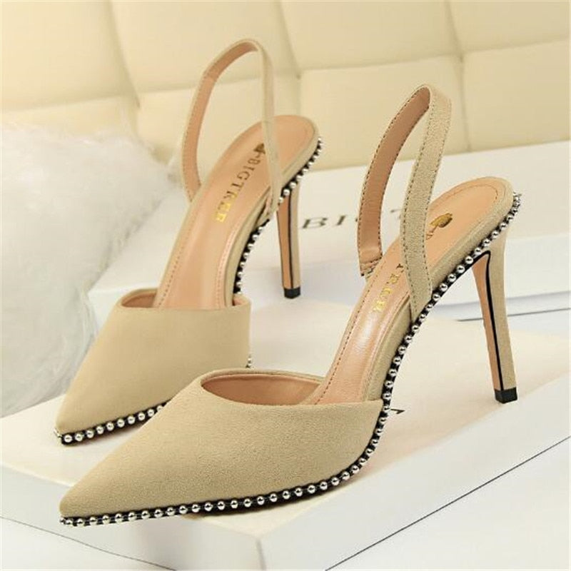 Dayci | Elegante Slingback Pumps met Studs
