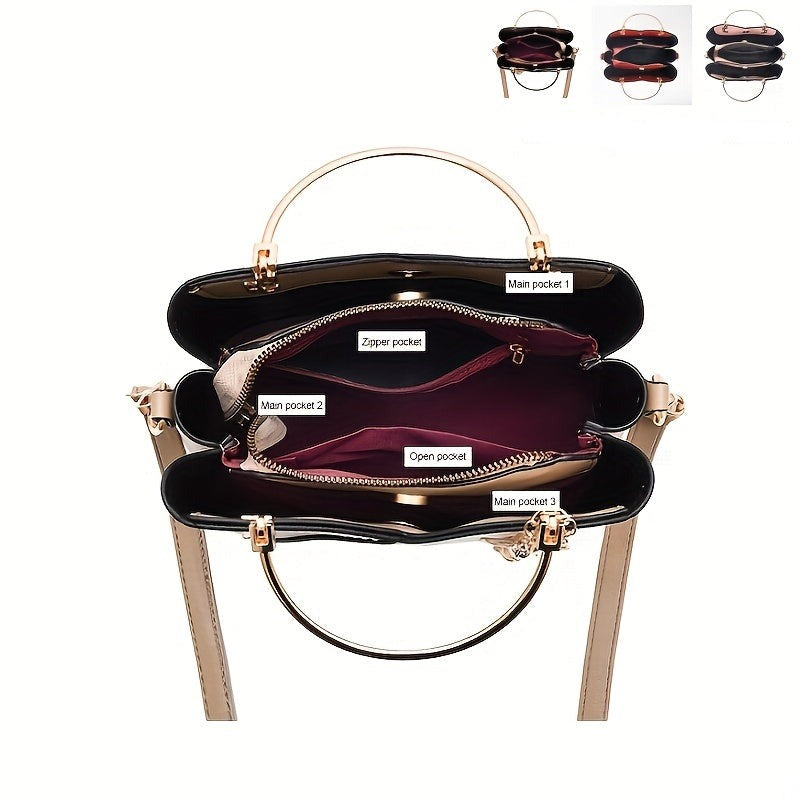 Hadlee | Luxe Leren Handtas
