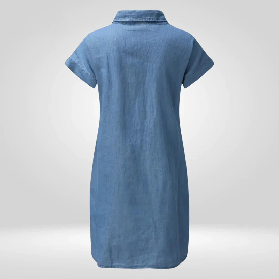 Aureline | Denim Shirt Dress