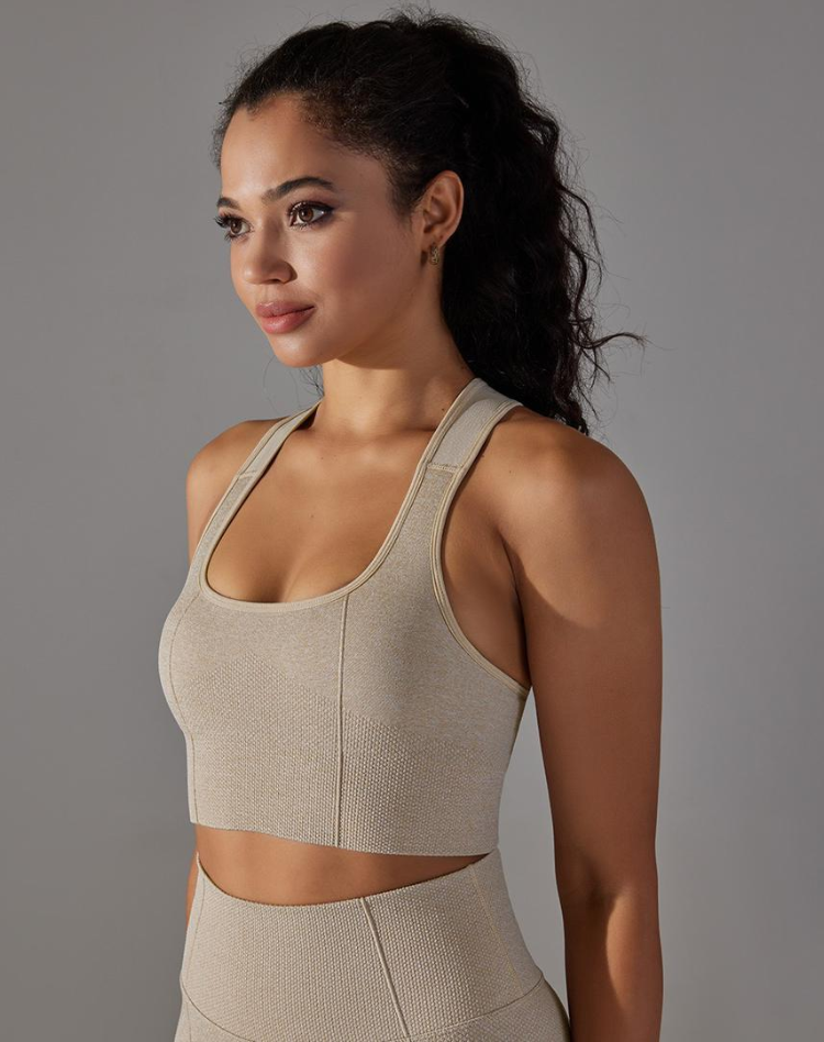 Larissa | High Support Ribbed Sports Bra