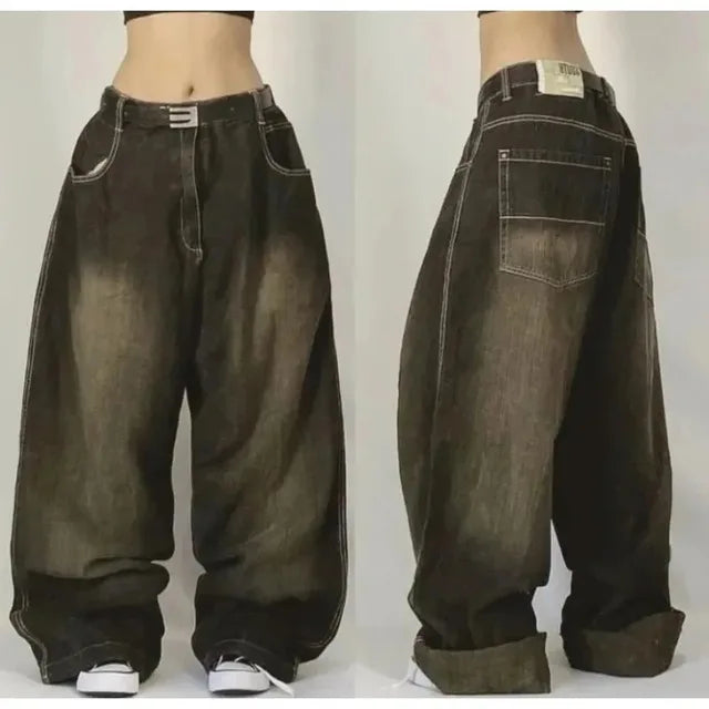Dunya | Jean Baggy Évasé Streetwear