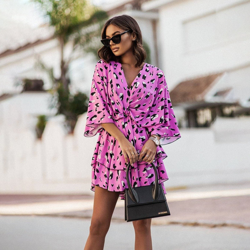 Janiah | Floral Mini Jurk voor Dames