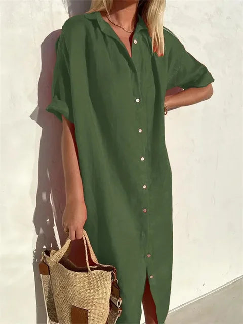 Gwendolyn | Linnen Jurk