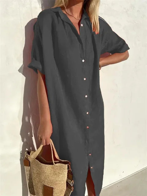 Gwendolyn | Linnen Jurk