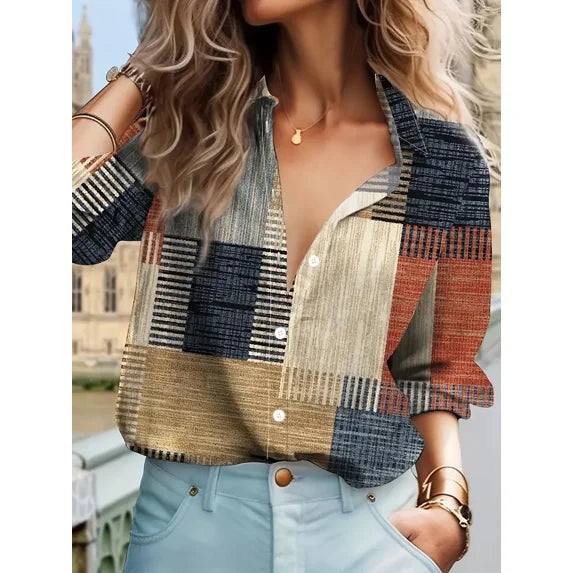 Lyla | Blouse Patchwork