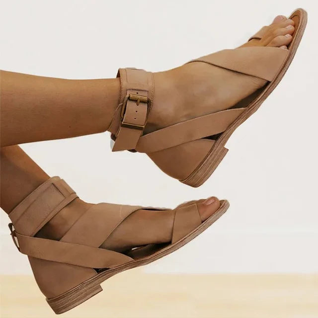 Henrietta | Luxe Wikkel Sandalen voor Dames