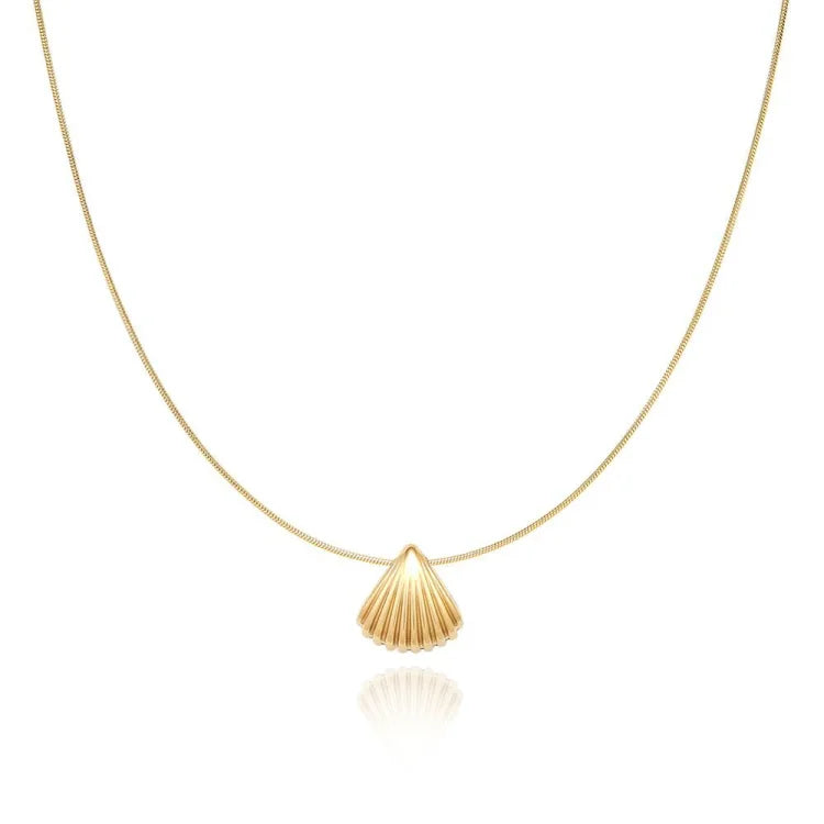Sasha | Gouden Schelp Ketting