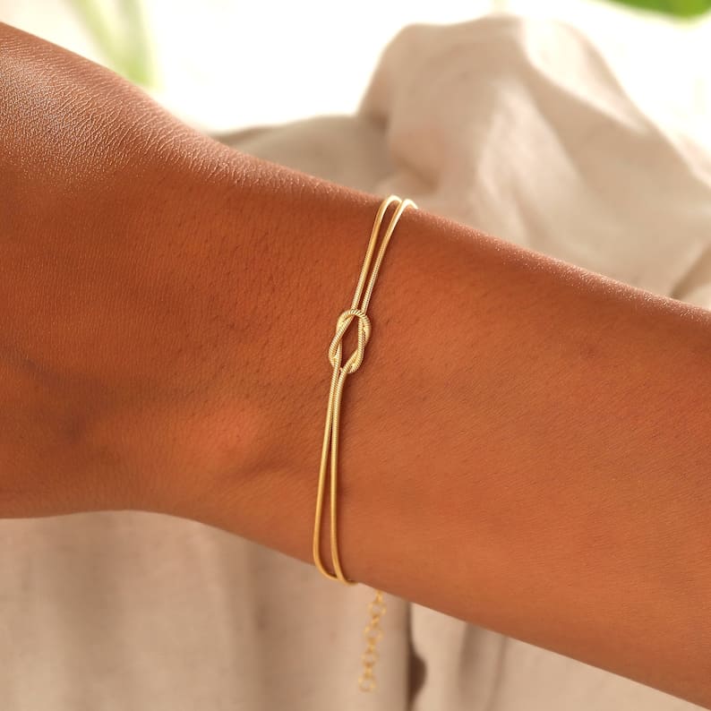 Lydia | Liefdesknoop Armband