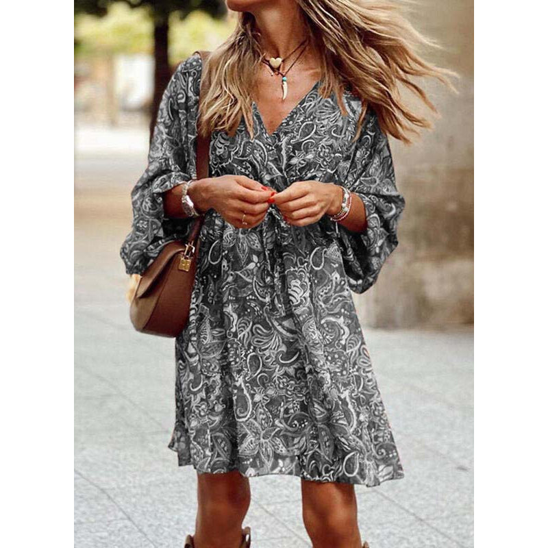 Catriona | Bohemian Paisley Dress