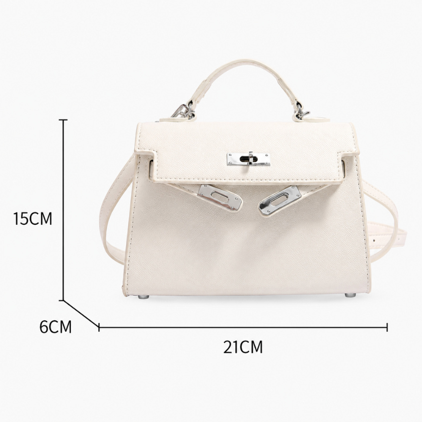 Beatriz | Mini Sac à Main Luxe avec Fermeture Dorée - Élégant