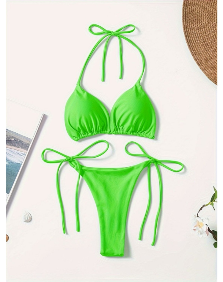 Gaity | Minimalist Bikini with Bow Details