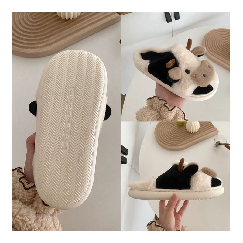Luxe Comfortabele Dames Pantoffel met Dierenpatroon