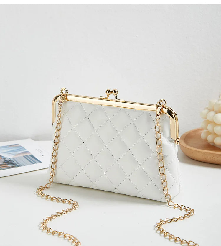 Elouise | Luxe Diamantpatroon Tas