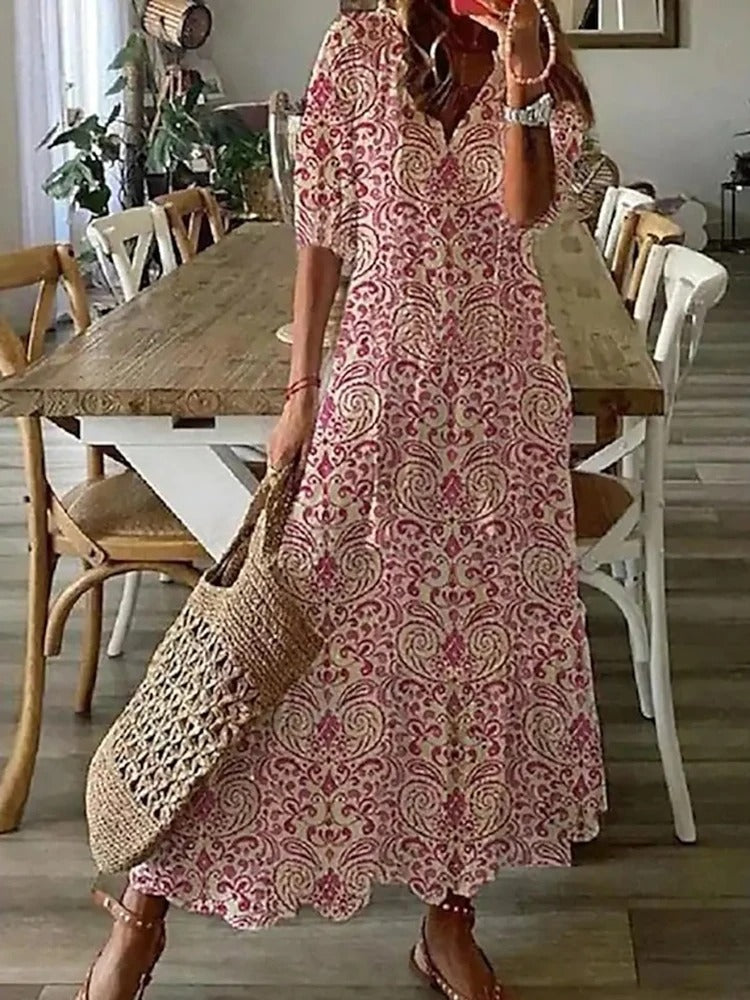 Danisha | Stijlvolle Boho Maxi Jurk