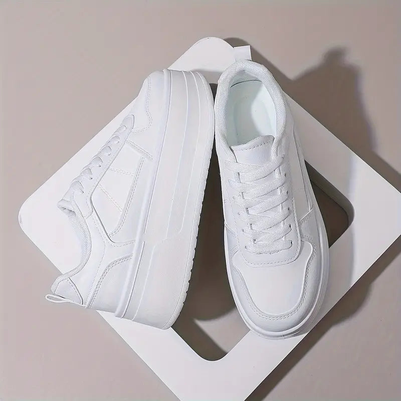 Farra | Dames Sneakers met Dikke Plateauzool
