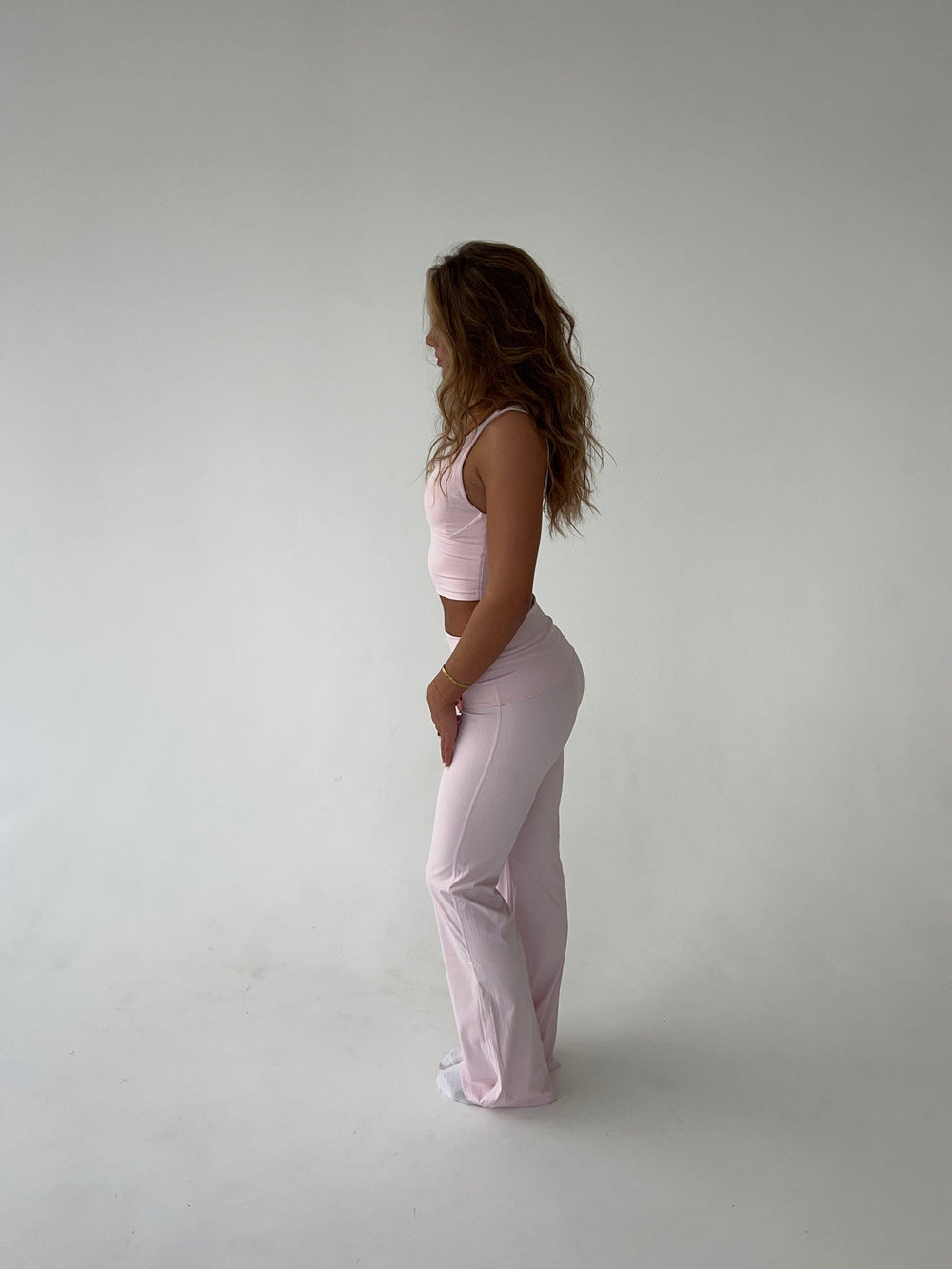 Kyleen | Legging évasé rose