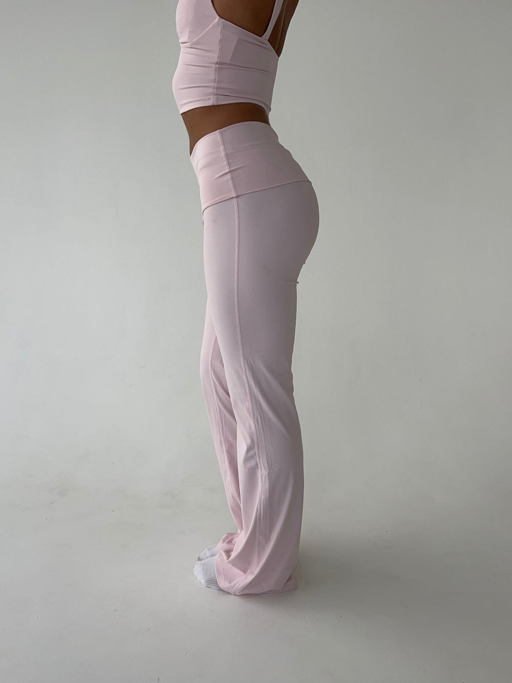 Kyleen | Legging évasé rose