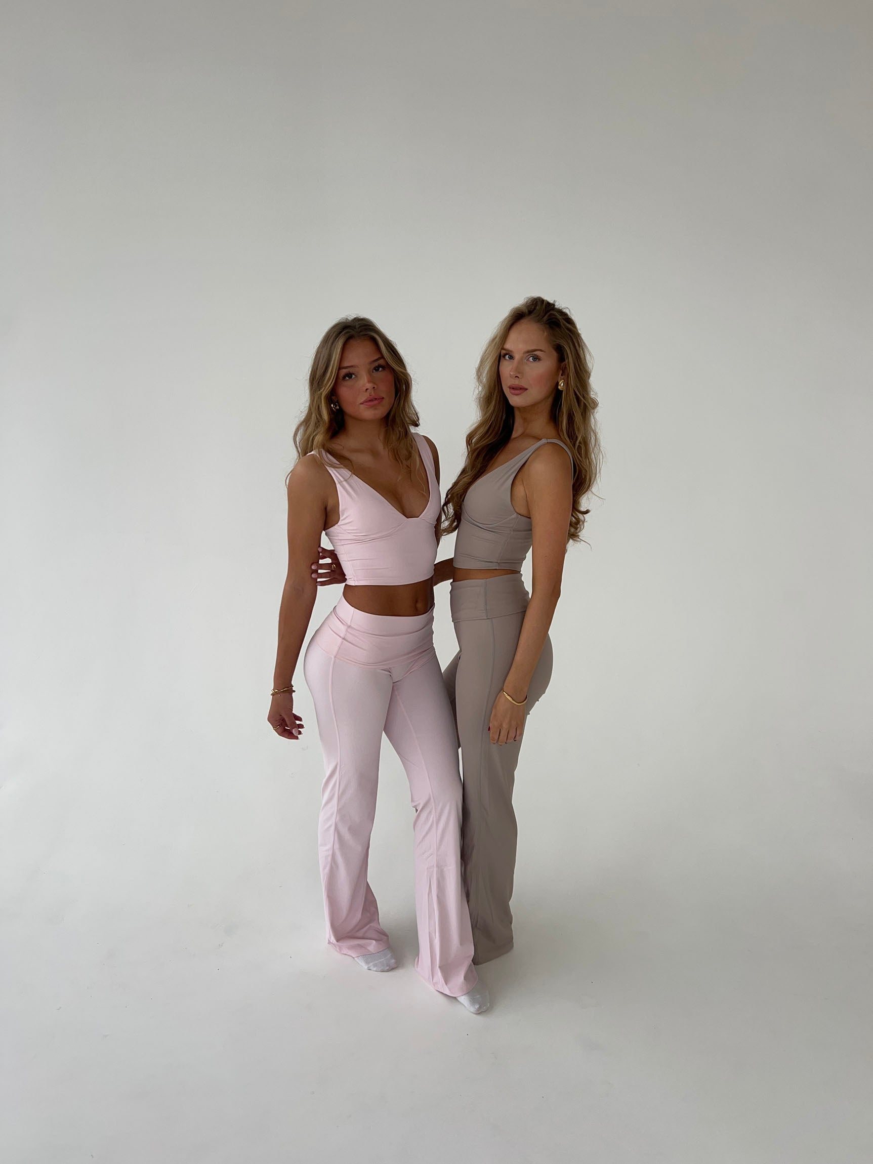 Kyleen | Legging évasé rose