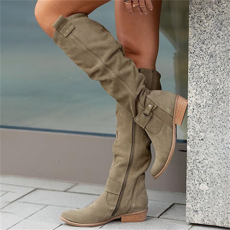 Trendy Comfortabele Cowboy Laarzen met Speelse Details en Elegante Uitstraling