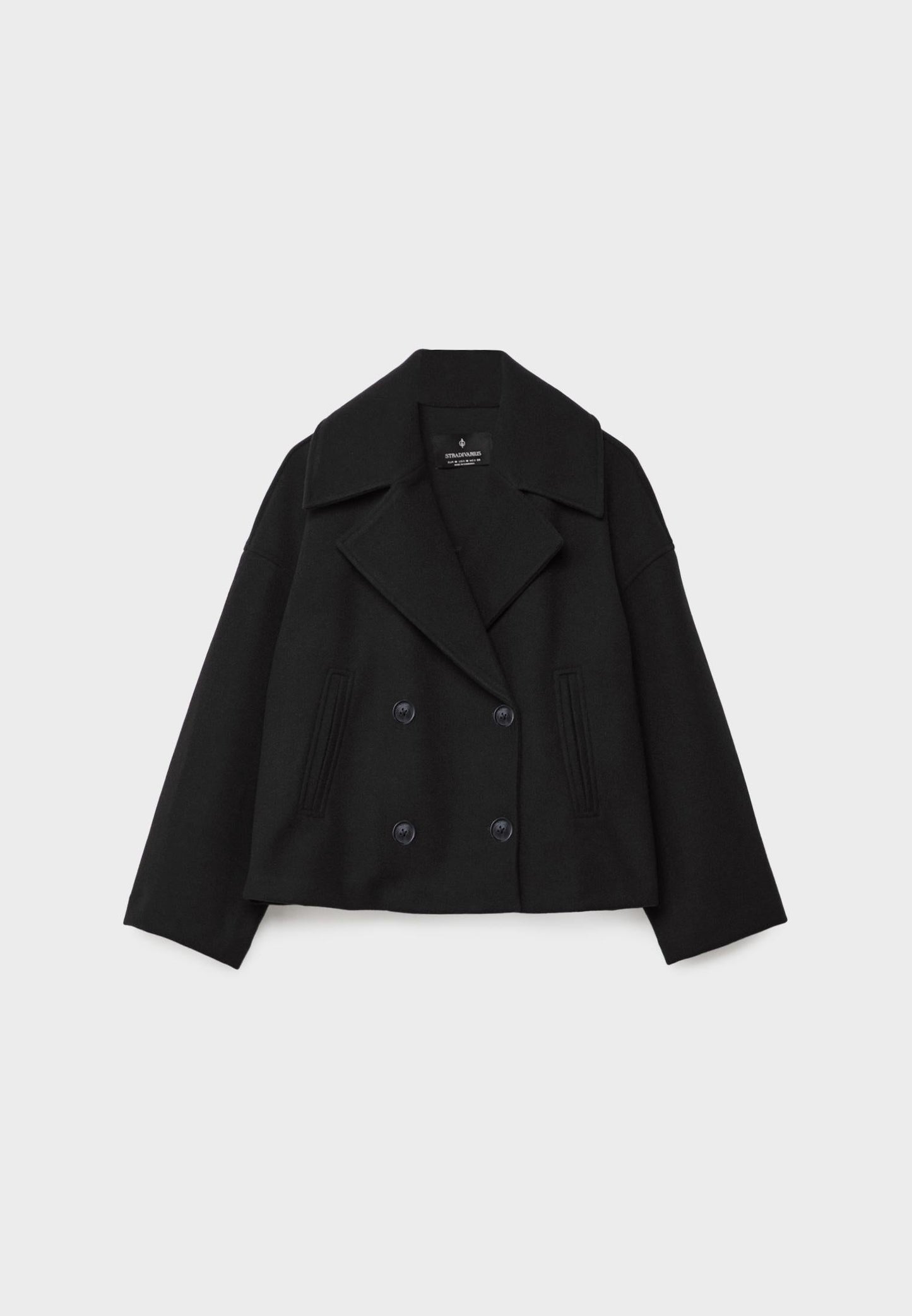 Trendy Chique Vrouwen Peacoat Jas Met Knopen