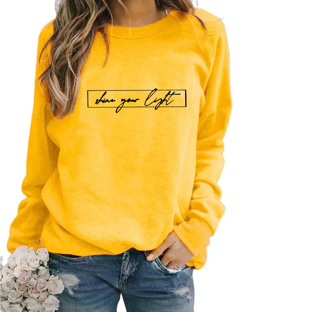 Marije | Casual Sweatshirt with Motivational Print