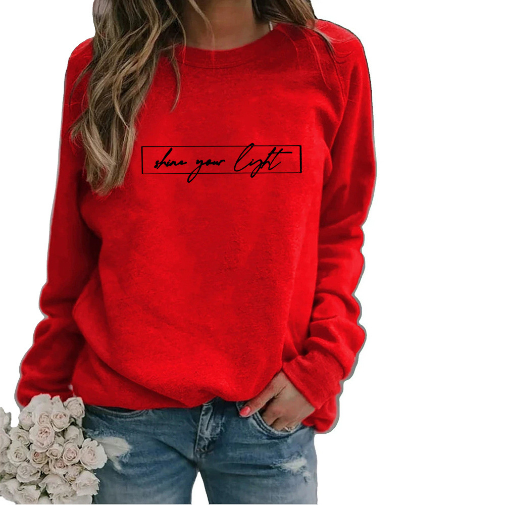 Marije | Casual Sweatshirt with Motivational Print