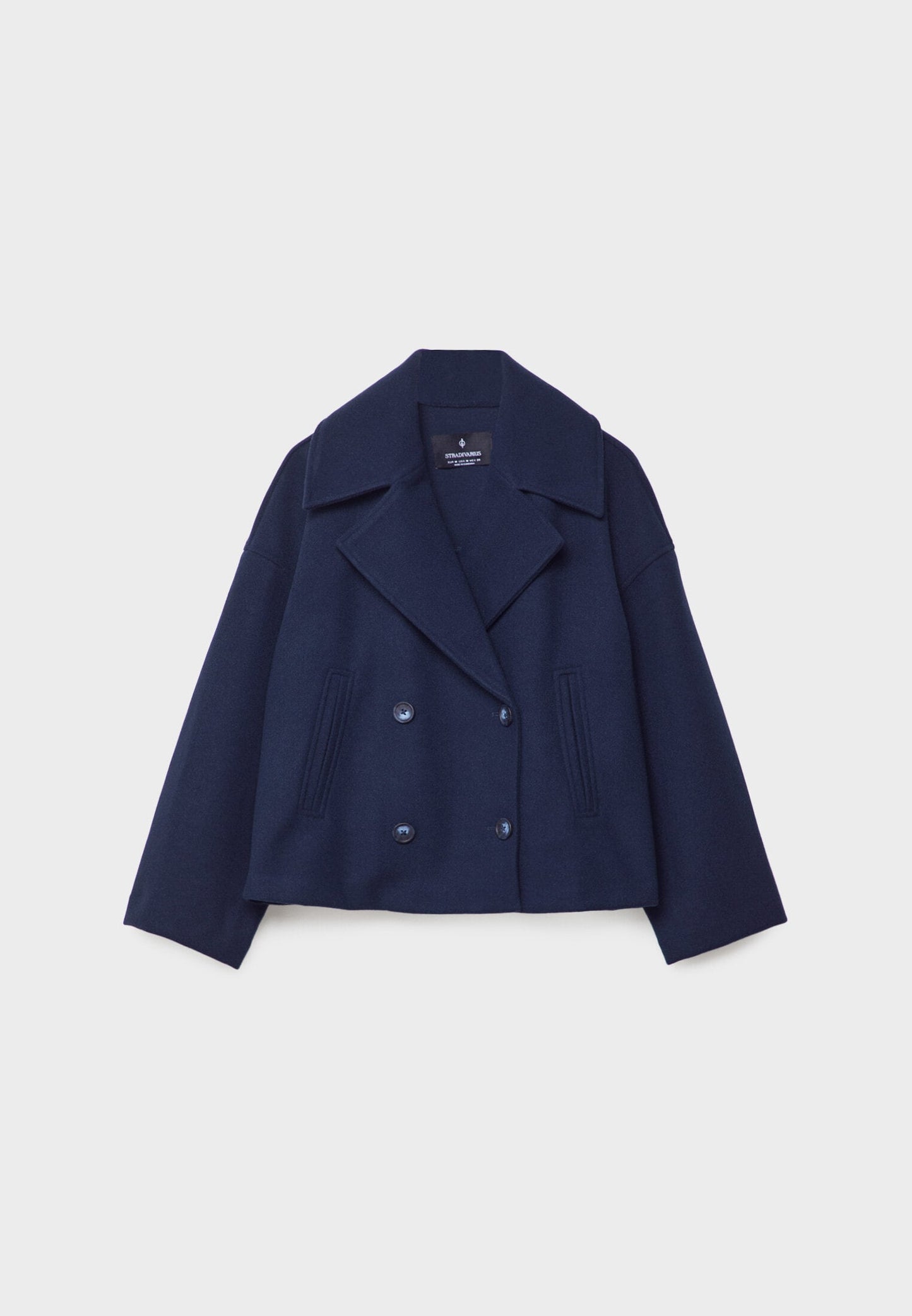 Trendy Chique Vrouwen Peacoat Jas Met Knopen