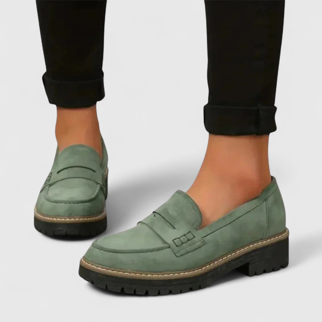 Elegante Orthopedische Loafers Met Groffe Zool