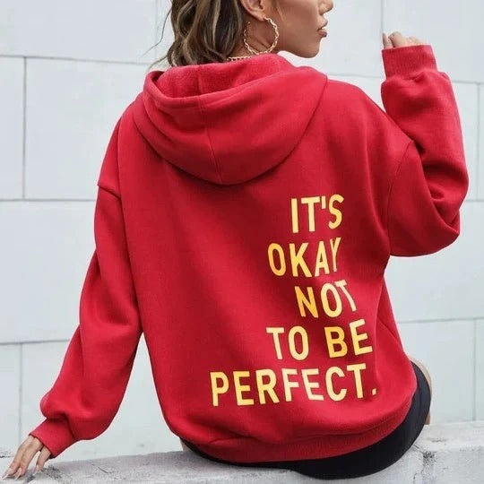 Oversized Comfortabele Dames Hoodie met Capuchon