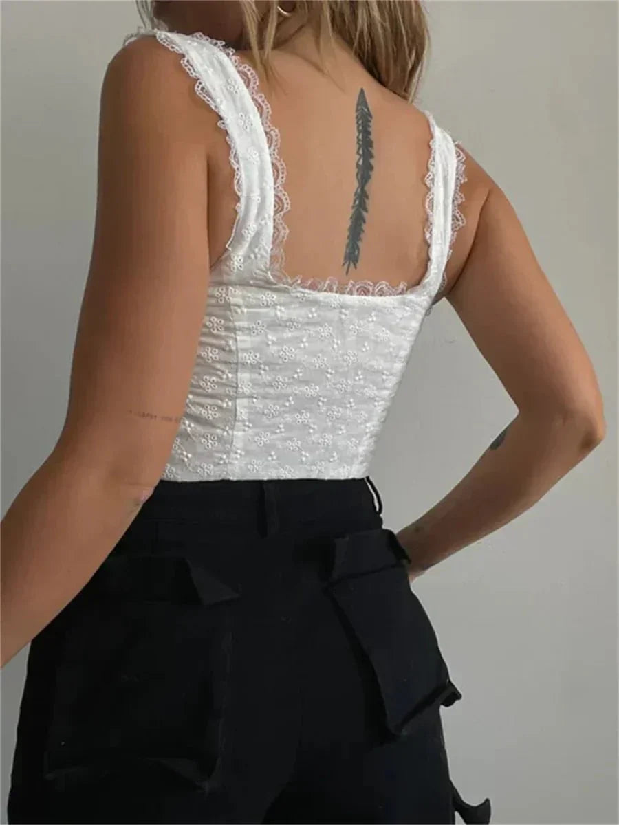 Ailsa | Kanten Croptop
