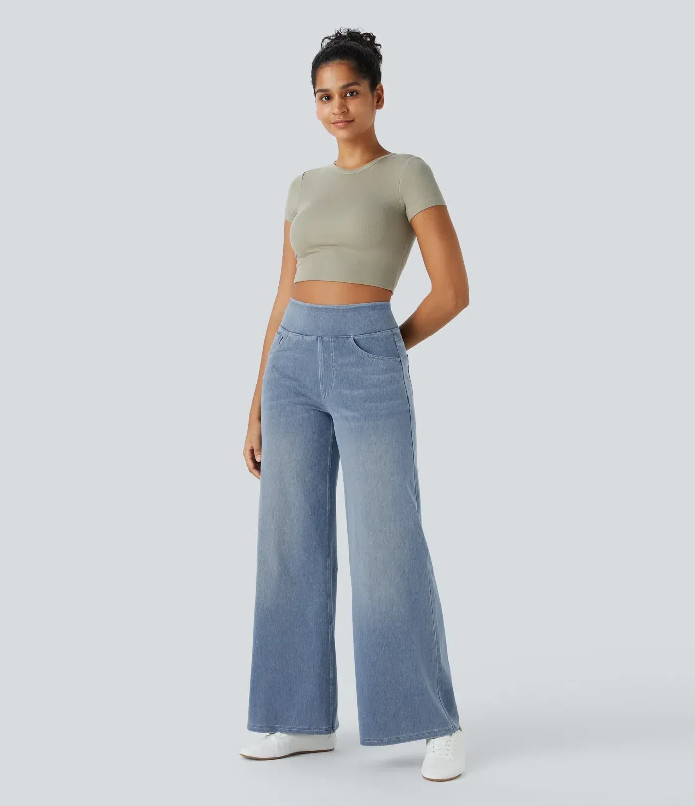 Sameera | High-Waist Wide-Leg Jeans