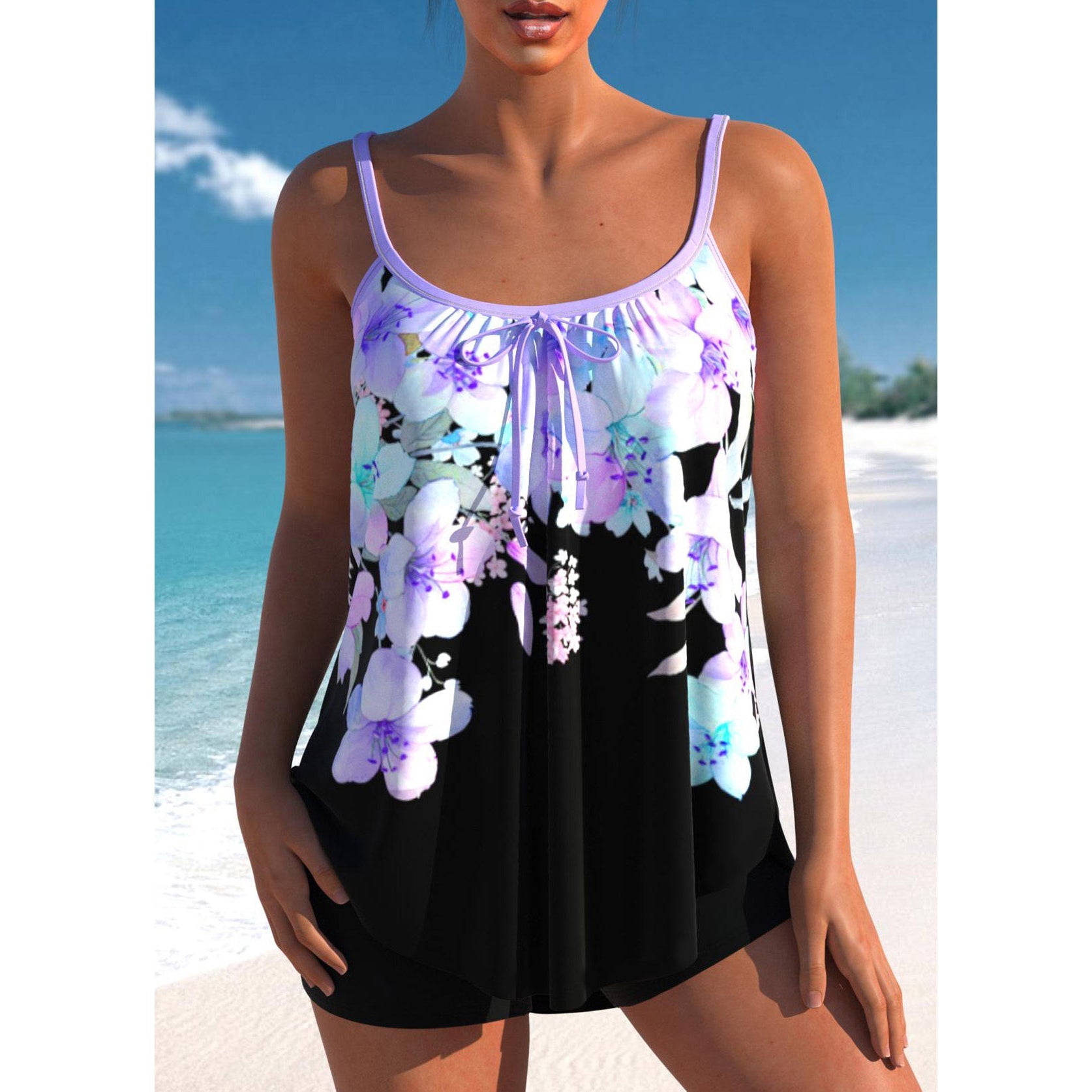 Lynn | Stylish and Comfortable with Our Tankini Set