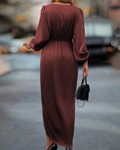 Diana | Elegante Wrap Maxi Jurk voor Dames